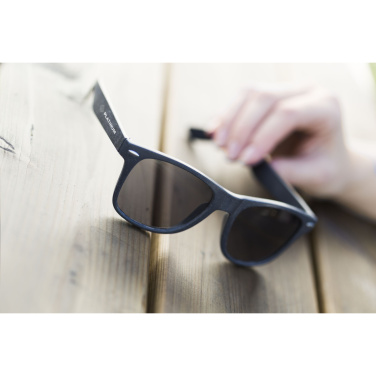 Logo trade promotional giveaways image of: Malibu Eco Wheatstraw sunglasses