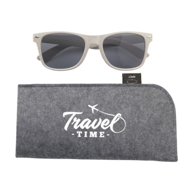 Logo trade corporate gifts picture of: Feltro GRS RPET Pouch for glasses