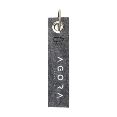 Logo trade corporate gift photo of: GRS RPET Felt Keyring