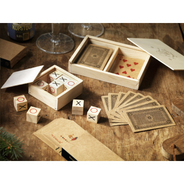 Logotrade advertising product image of: Recycled Playing Cards Double X-Mas