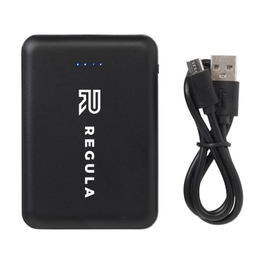Logo trade promotional merchandise photo of: PocketPower 5000 RCS Recycled Powerbank