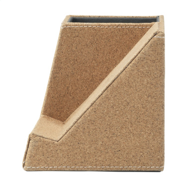 Logo trade promotional item photo of: Ecork Pen Holder Wireless Charger