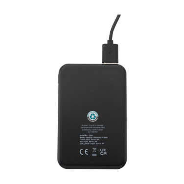 Logotrade business gift image of: Compact 5000 RCS Recycled ABS Powerbank
