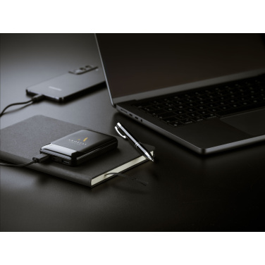 Logo trade advertising products image of: Compact 5000 RCS Recycled ABS Powerbank
