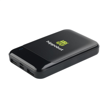 Logo trade advertising products picture of: Compact 5000 RCS Recycled ABS Powerbank