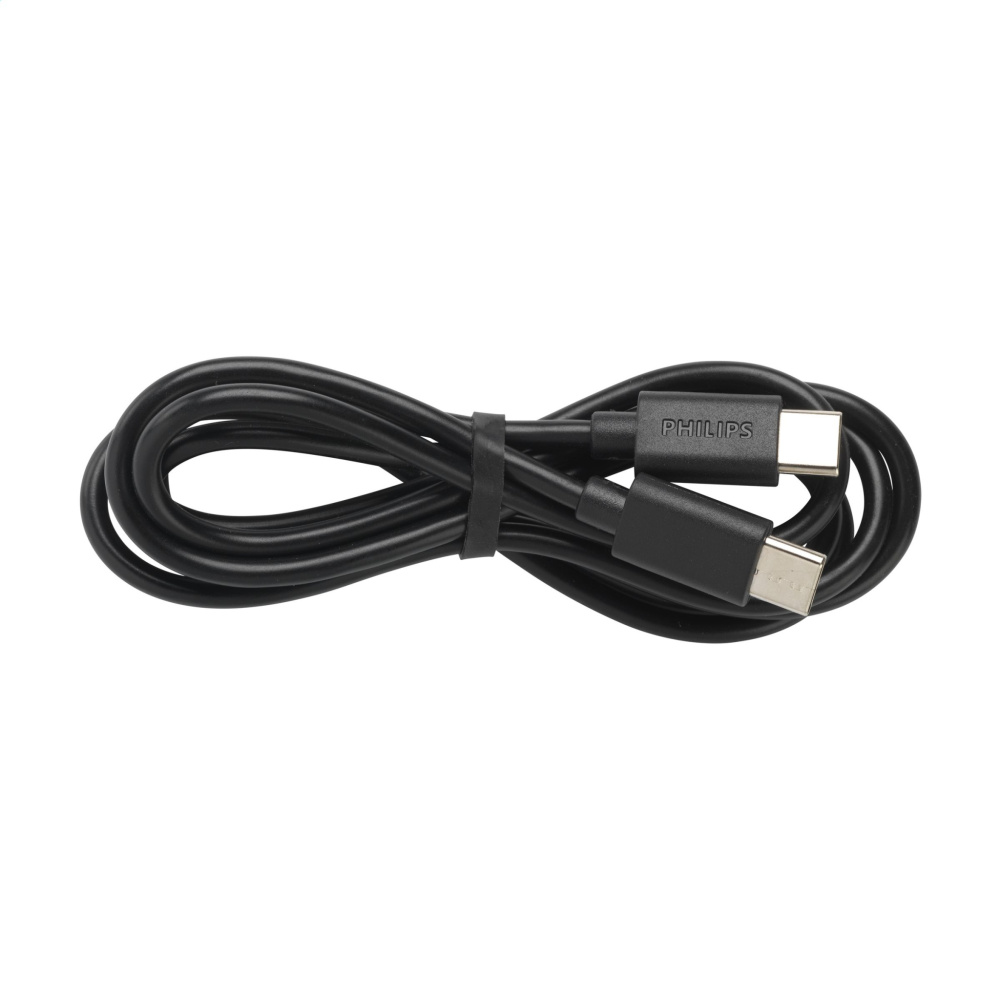 Logo trade promotional gift photo of: Philips Cable USB-C to USB-C