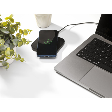 Logotrade business gift image of: Bamboo Wireless Charger 15W