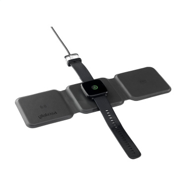 Logo trade advertising product photo of: TriCharge RCS  Recycled PU Wireless Charger