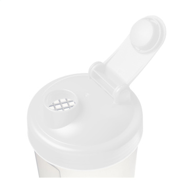 Logo trade promotional products image of: Shaker Protein 600 ml drinking cup