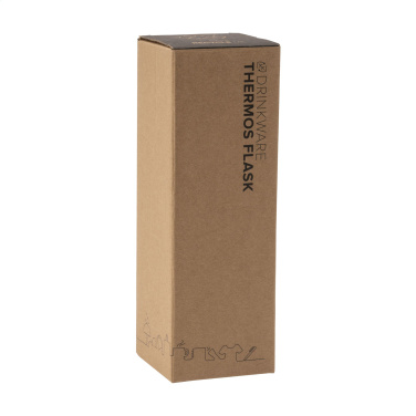 Logo trade promotional giveaways picture of: Osaka 360 ml bamboo thermo bottle/thermo cup