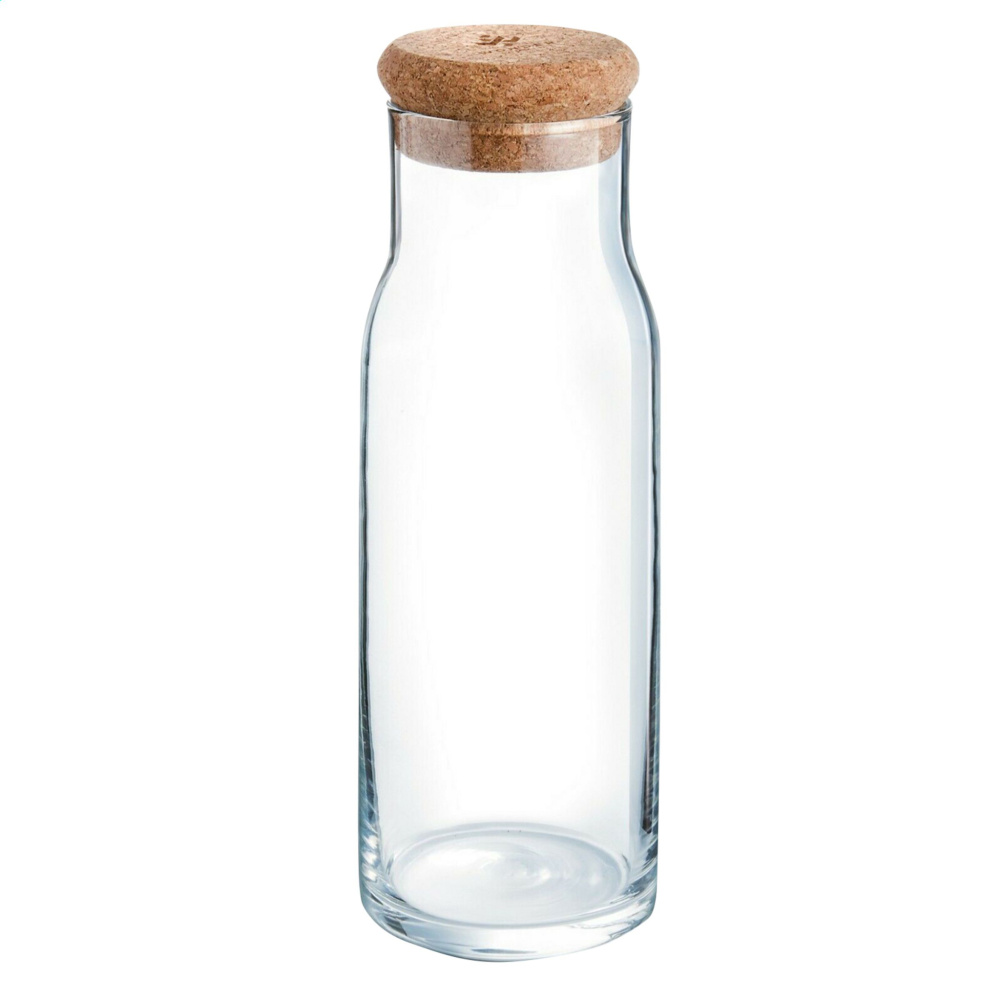 Logo trade promotional giveaway photo of: Algarve Carafe 1 L with a cork cap
