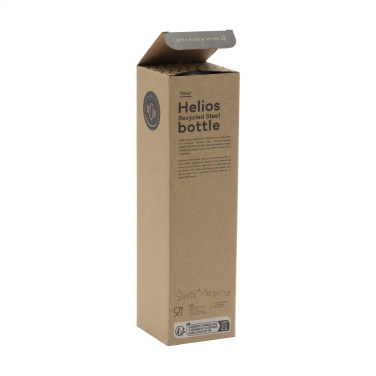 Logo trade promotional giveaway photo of: Helios RCS Recycled Steel Bottle 470 ml