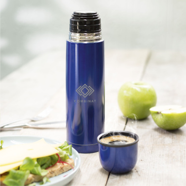 Logotrade promotional giveaway picture of: ThermoColour RCS Recycled Steel 500 ml thermo bottle