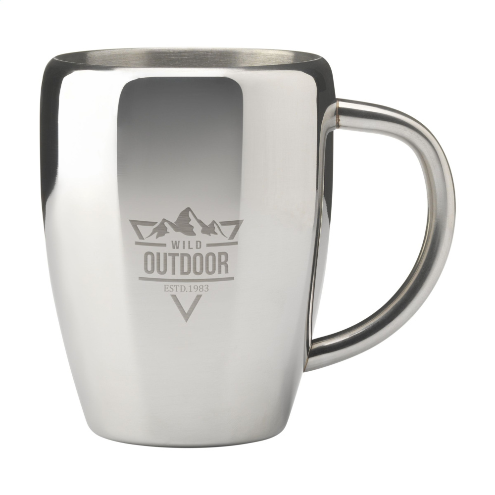 Logotrade promotional product picture of: SteelMug RCS Recycled Steel 220 ml