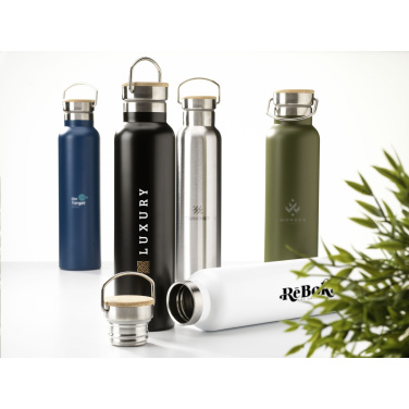 Logo trade promotional giveaways picture of: Nordvik RCS Recycled Steel 750 ml