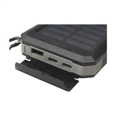Logo trade business gifts image of: Trail RCS Solar Charger Compass 8000
