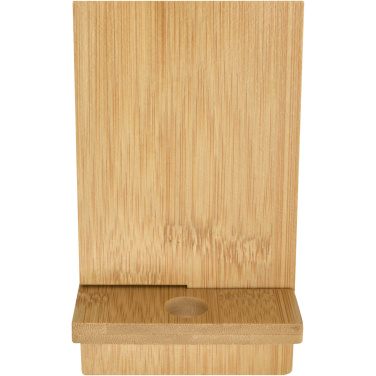 Logotrade promotional items photo of: Ceibo detachable bamboo phone stand