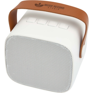 Logo trade promotional product photo of: Diya 3W wireless recycled plastic speaker