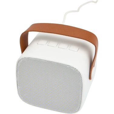 Logotrade promotional item image of: Diya 3W wireless recycled plastic speaker