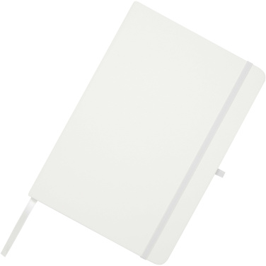 Logotrade promotional item image of: Teak A5 recycled hard cover notebook with lined pages