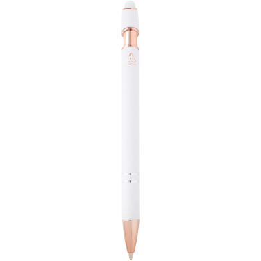 Logotrade promotional product picture of: Nanna ballpoint pen with rose gold finish (black ink)