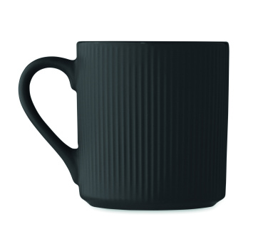 Logotrade advertising product picture of: Ribbed ceramic mug mat 340 ml