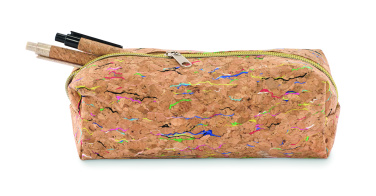 Logotrade promotional gifts photo of: Coloured cork pencil case