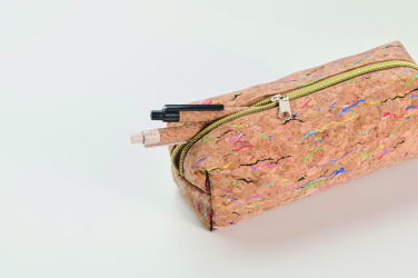 Logotrade promotional gift image of: Coloured cork pencil case