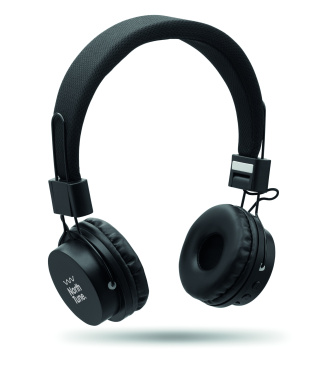Logotrade corporate gift picture of: ABS wireless foldable headphone