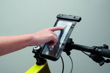 Logo trade promotional merchandise image of: Bike mobile mount case in PVC