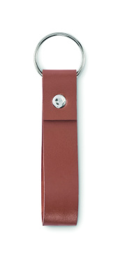 Logo trade promotional product photo of: PU loop key ring
