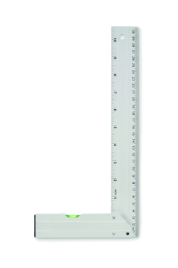 Logo trade promotional gifts image of: Aluminium level ruler 30 cm