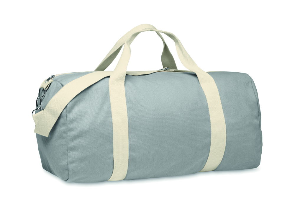 Logo trade advertising product photo of: Recycled duffle bag 320 gr/m²