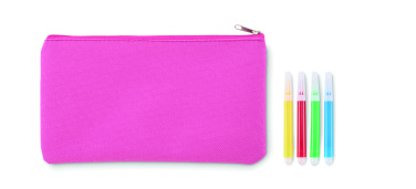 Logotrade promotional gift image of: Pencil case with markers