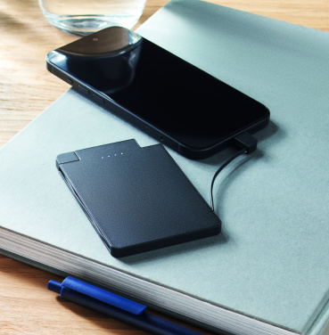 Logo trade corporate gift photo of: Magnetic power bank 2500 mAh