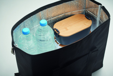 Logo trade corporate gifts picture of: 300D RPET cooler bag 3L