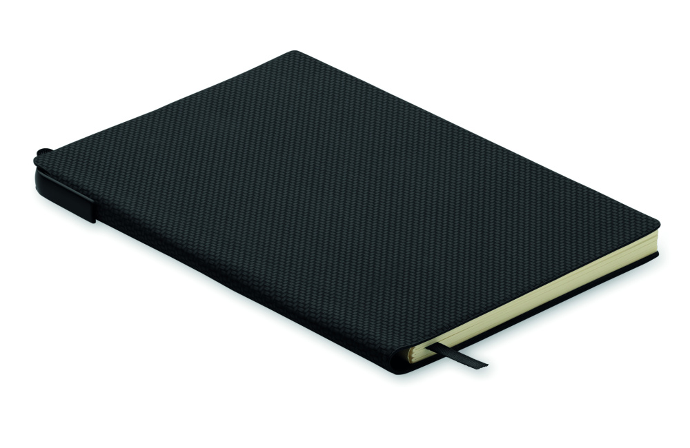 Logotrade promotional giveaway image of: A5 PU notebook with pen