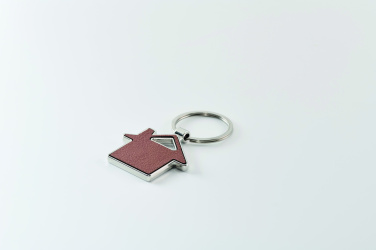 Logo trade corporate gift photo of: House shaped key ring