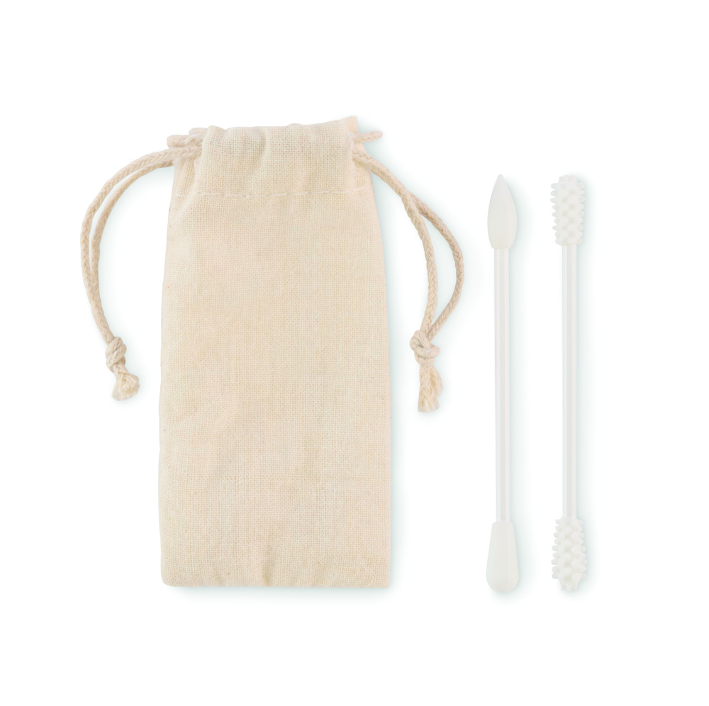 Logo trade promotional products picture of: Reusable swabs set