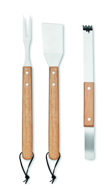 Logo trade promotional item photo of: Oakwood barbecue set