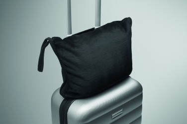 Logo trade corporate gift photo of: 2 in 1 travel blanket set