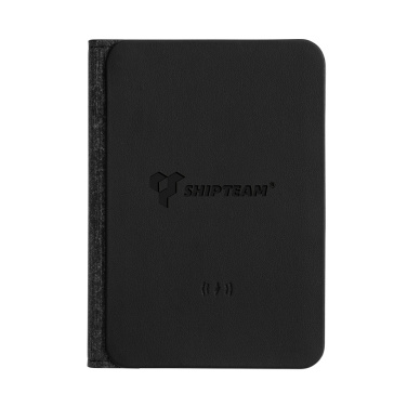 Logo trade promotional items image of: Trackmate RCS rpolyester passport holder worldwide locating