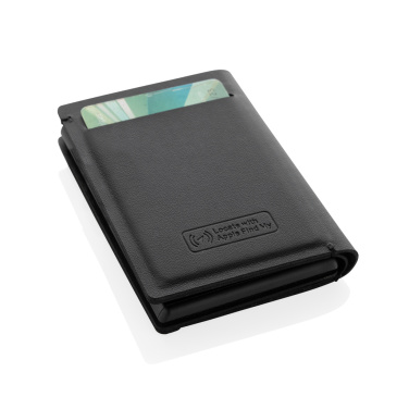 Logo trade corporate gift photo of: Seekcard RCS rpolyester card wallet with worldwide locating