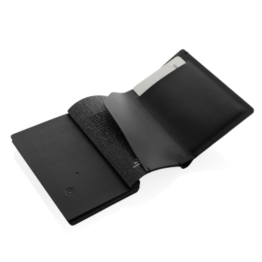 Logotrade promotional item image of: Seekcard RCS rpolyester card wallet with worldwide locating