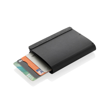 Logo trade advertising product photo of: Seekcard RCS rpolyester card wallet with worldwide locating