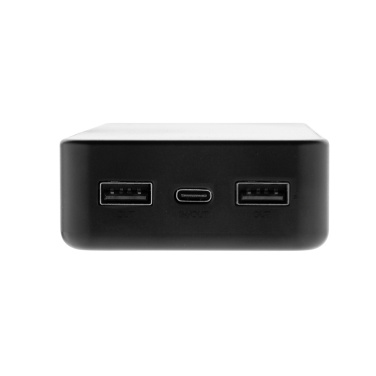 Logotrade corporate gift picture of: Boostcore RCS recycled plastic powerbank 20.000mAh USB C
