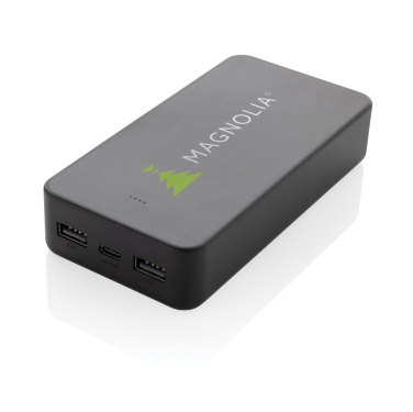 Logo trade promotional products picture of: Boostcore RCS recycled plastic powerbank 20.000mAh USB C