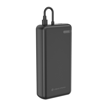 Logo trade business gifts image of: Urban Vitamin Menlo Park RCS rplastic 20,000 20WPD powerbank