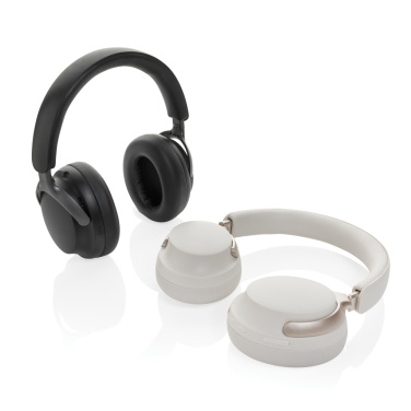 Logo trade promotional gifts picture of: Soundpro RCS recycled plastic ANC headphone