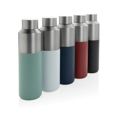 Logotrade advertising product picture of: Fluid RCS certified recycled steel water bottle 600ml